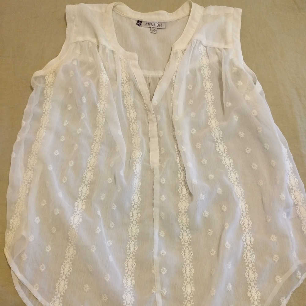 Jennifer Lopez Lacy Top